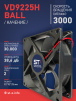 Вентилятор  VD 9225H Ball (качения) 12V, 3000 об.мин, 0,3А - st-e.info - Сыктывкар