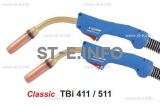 Горелка для полуавтоматической сварки TBi 511-blue-ESW,длина 3 метра - st-e.info - Сыктывкар