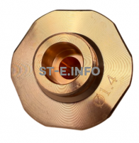 Сопло шестигранное для лазерной резки Raytools д.4,0 мм арт. BD32-15-40-S - st-e.info - Сыктывкар