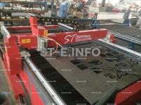 Портальный станок скоростной плазменной резки метала ST-1325UF - st-e.info - Сыктывкар