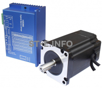 Шаговые двигатели с контроллером управления NEMA 34 - 86HSE4N-BC38 - st-e.info - Сыктывкар