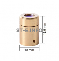 Защитный колпачок с защитным стеклом для QBH коннектора оптоволокна MAXQBHE05 - st-e.info - Сыктывкар