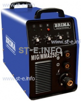 Сварочный инверторный полуавтомат BRIMA MIG/MMA 250-1 (220) - st-e.info - Сыктывкар