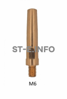 Наконечник М6*45*1,6 (для горелки qtb-500) Panasonic - st-e.info - Сыктывкар