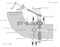Центратор цепной однорядный Василёк СС-4TC для диаметров 254-1372 синий для нержавеющей стали - st-e.info - Сыктывкар