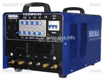 Универсальная установка аргонно-дуговой сварки BRIMA TIG 250 (380) ac/dc - st-e.info - Сыктывкар