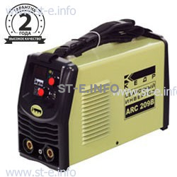 Сварочный инвертор ARC-209B, 220В - st-e.info - Сыктывкар