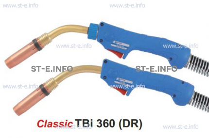 Горелка для полуавтоматической сварки TBi 360-blue-ESG, длина 3 метра - st-e.info - Сыктывкар