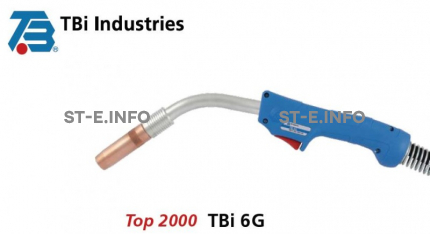 Горелка для полуавтоматической сварки TBi 6G, длина 4 метра - st-e.info - Сыктывкар