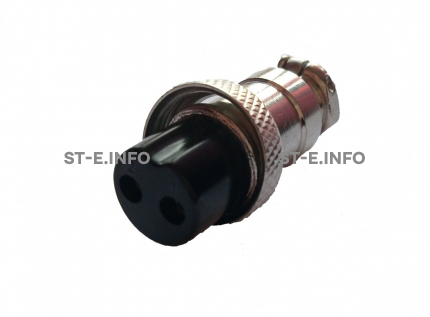 Розетка кабельная GX16-2 - st-e.info - Сыктывкар