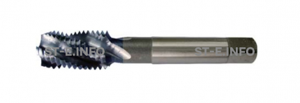 Метчик машинный М16*2,0 с винтовой канавкой DIN-376, сталь М35 - st-e.info - Сыктывкар