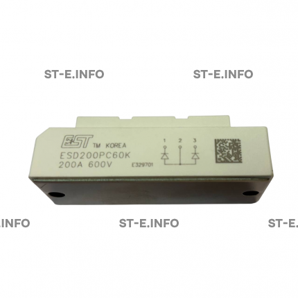 Диодный модуль ESD200PC60K  - st-e.info - Сыктывкар