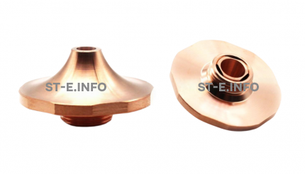 Сопло двойное для лазерной резки д.1,3мм арт. 120GJT7213 - st-e.info - Сыктывкар