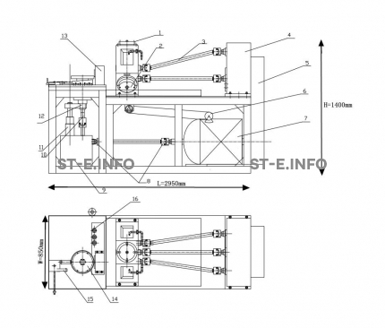 Станок для оребрения труб методом навивки - st-e.info - Сыктывкар